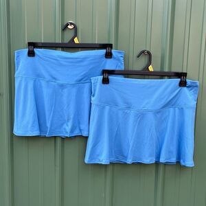 Women’s Ultra Soft & Stretchy Active Maternity Skort  2-Pack Size L